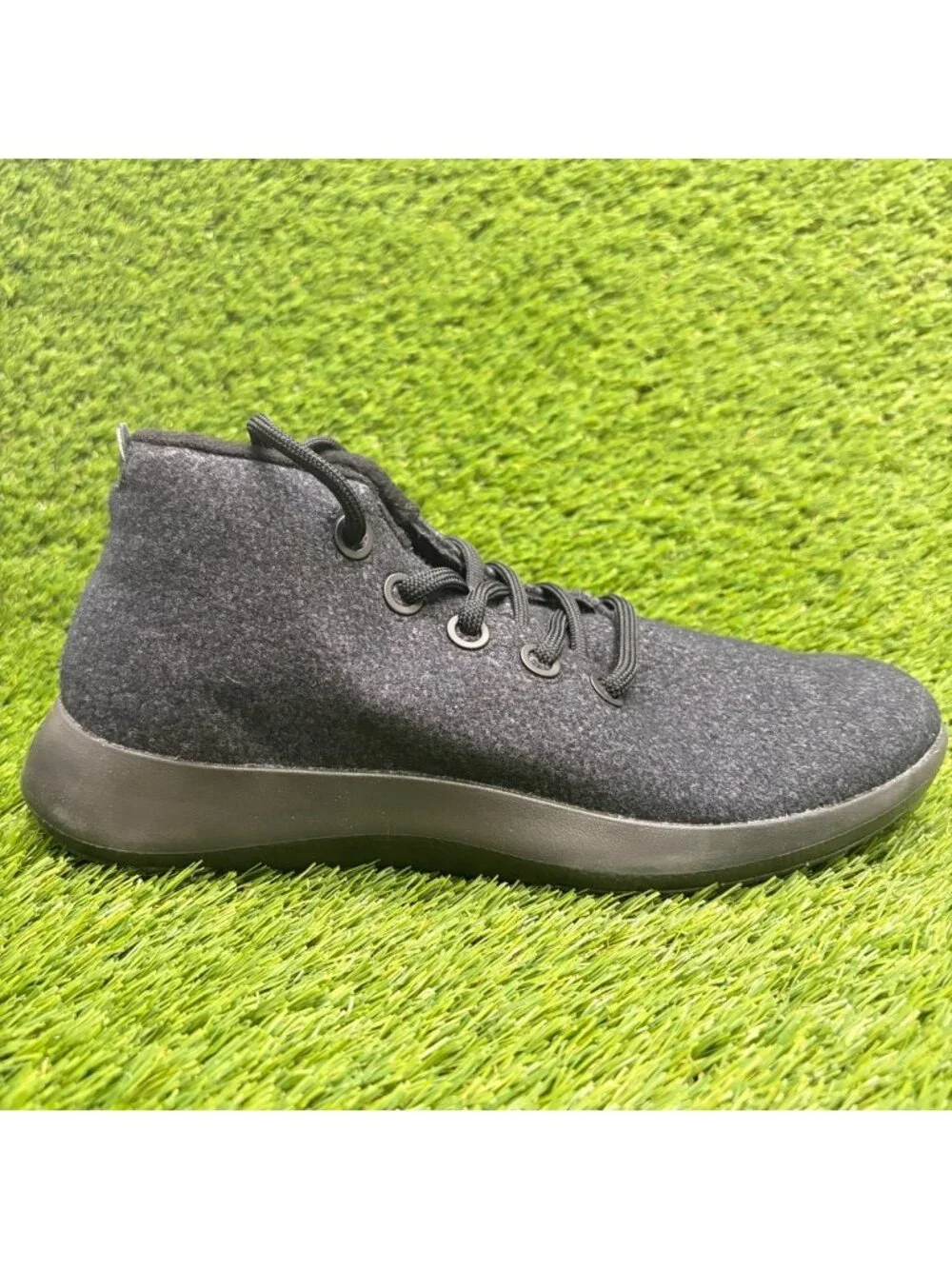 Allbirds Wool Runner Up Mizzles Womens Size 11 Black Athletic Shoes Sneakers